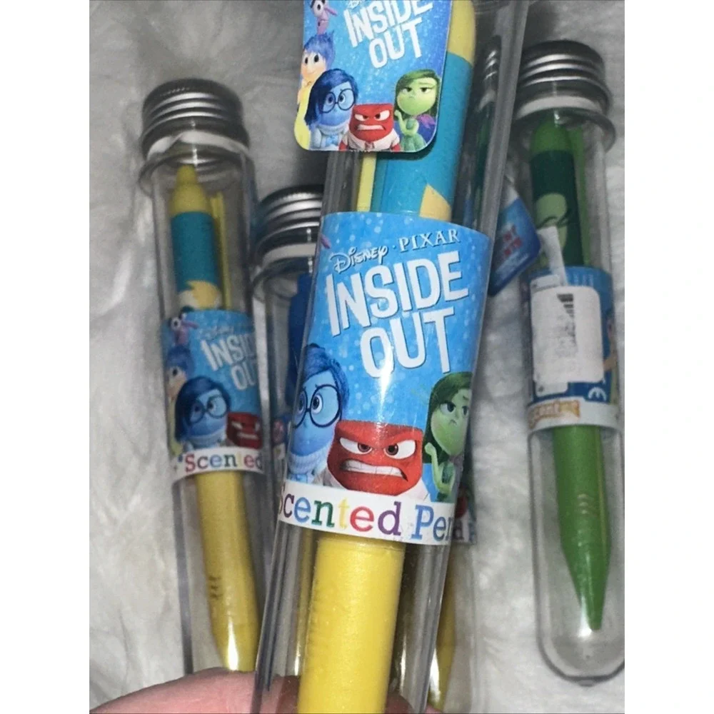 Scented Pens And Pencils Disney Pixar Inside Out Joy Disgust Sadness Scentco New